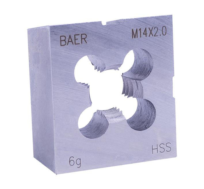 Se BAER Bakke Quadro 38X38 M 14 X 2,0 (112801009) hos BLITE