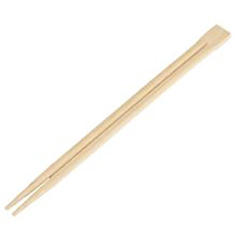 Spisepinde 21 cm enkeltpakket 1000 par Ø: 0,5 cm Bambus