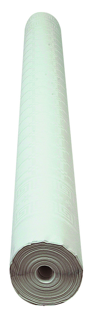 Rulledug damask hvid 118 x 5000 cm