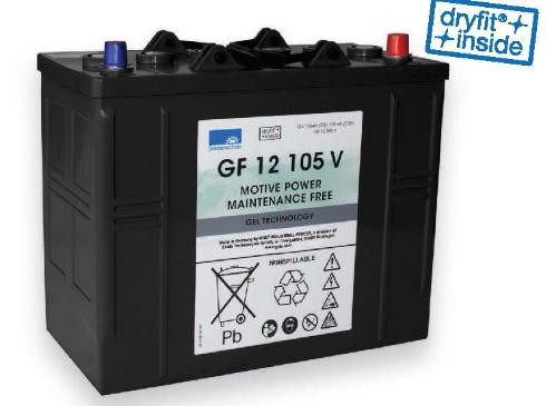Se Nilfisk Batteri 12V 76A Gel Monoblok (80564310) hos BLITE