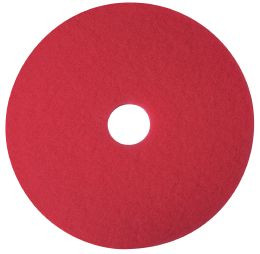 Se Nilfisk Eco Pad rondel rød 14" Ø355 mm 5 stk (10001920) hos BLITE