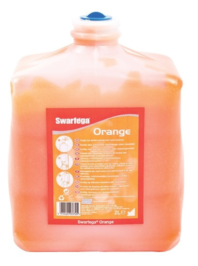 Se Swarfega Orange 6 x 2000 ml Med farve og parfume hos BLITE
