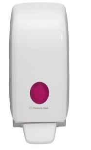 KC Dispenser sæbe/desinfektion 1L Hvid Kimberly-Clark Plast