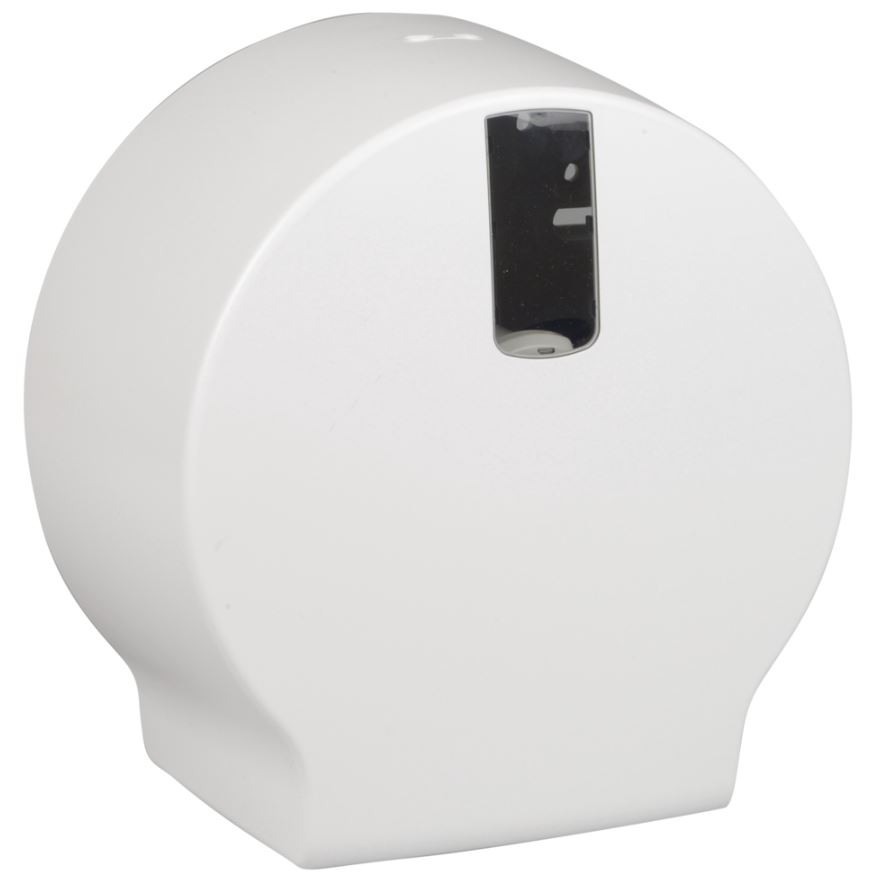 Dispenser White classic jumbo mini hvid 12x26x26cm, Ø20cm, hvid, plast
