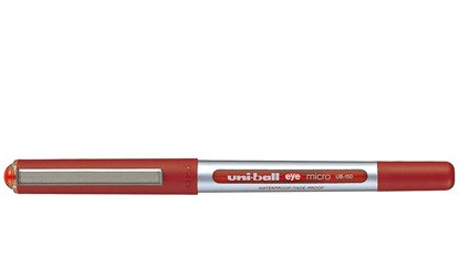Rollerpen Uni-ball 0,2mm Rød 12 stk
