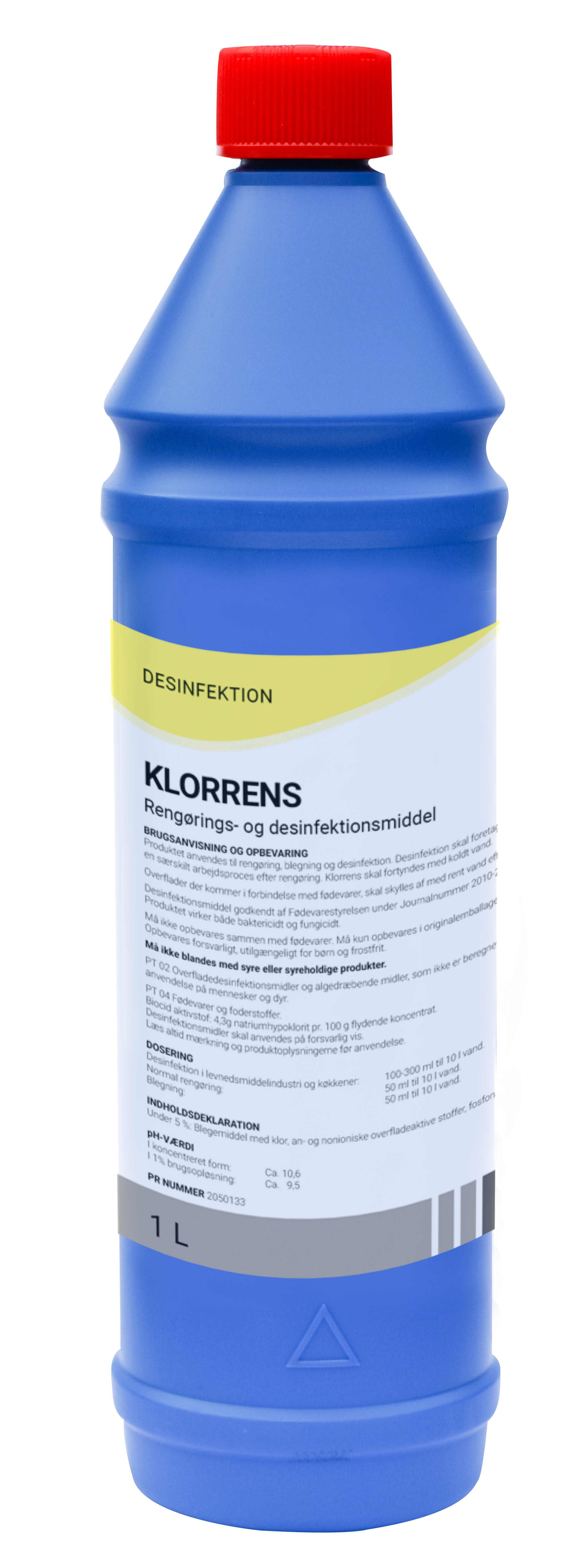 VTK Klorrens 1 l Fødevaregodkendt desinfektionsmiddel (00013300)