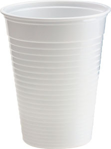 DUNI Automatbæger PS 210 ml Hvid Med bund til kopholder 100 stk (160171)