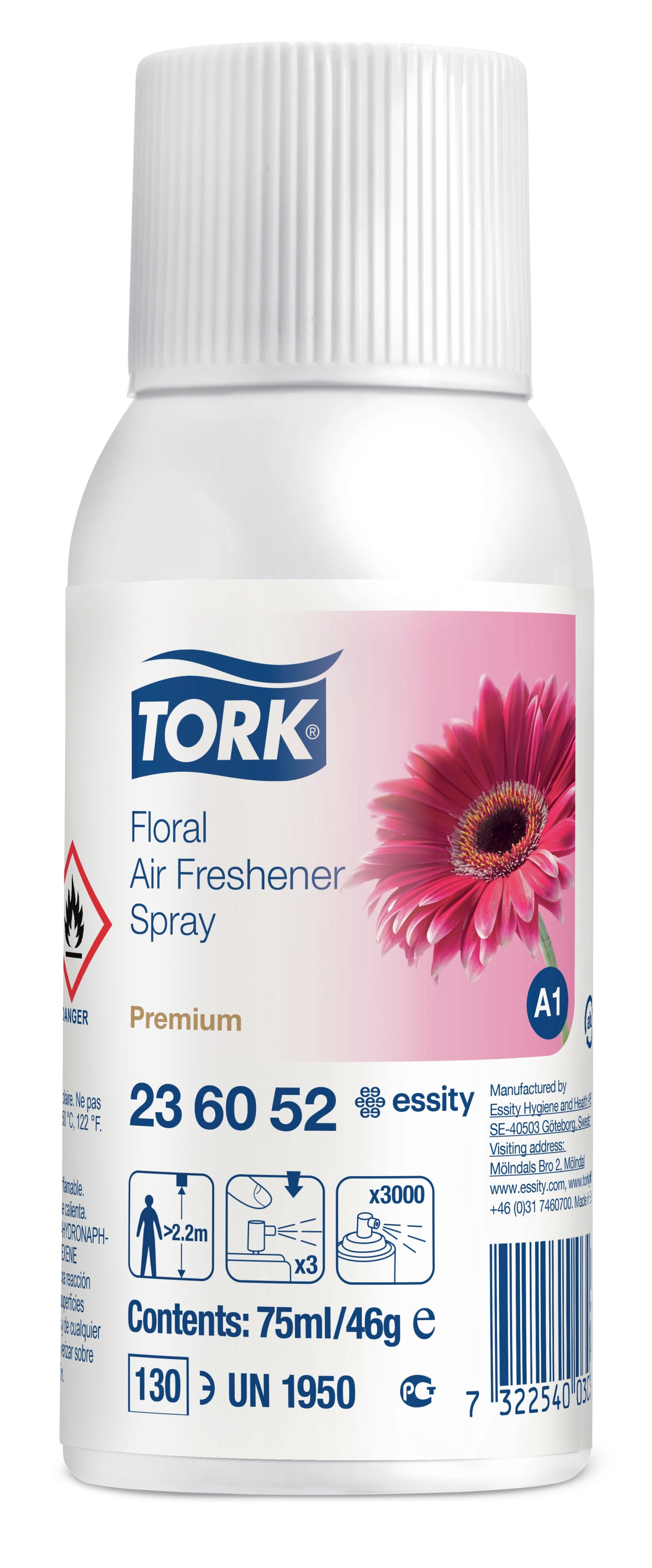 Se TORK Airfreshener A1 Flower 12 stk Refill (236052) hos BLITE