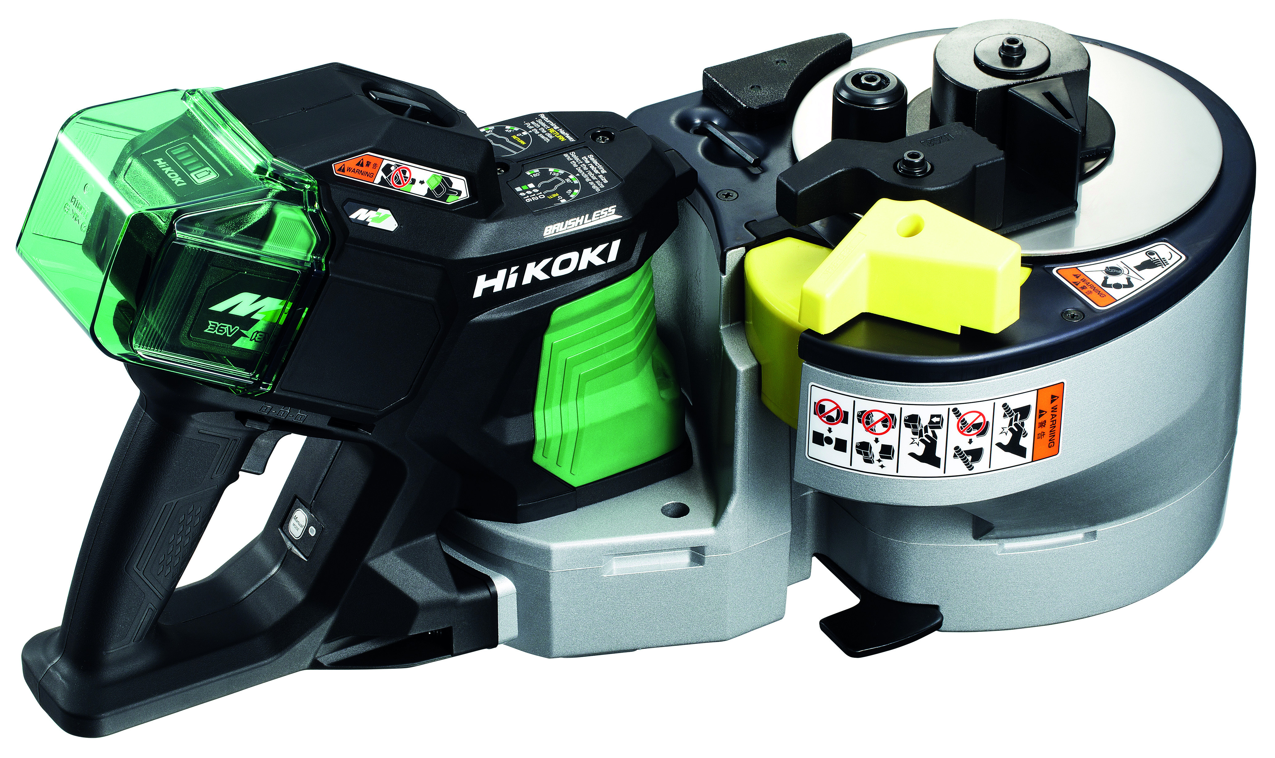 HiKOKI Klippe-/bukkemaskine 36V VB3616DA med batteri og lader (16010001)