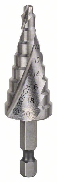BOSCH Professional HSS-BOREHOVED TIL TRINBORING TØ4-20mm (2608597524)