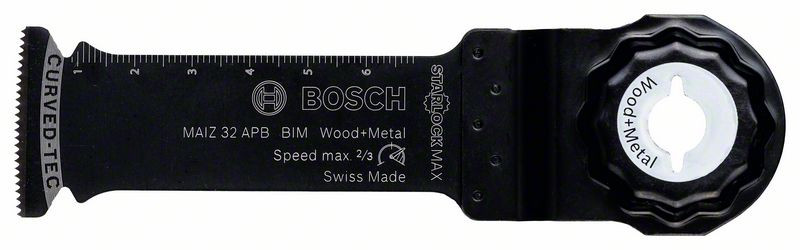 Se BOSCH Professional MAIZ 32 APB-klinge 32mm bred 80mm lang (2608662768) hos BLITE