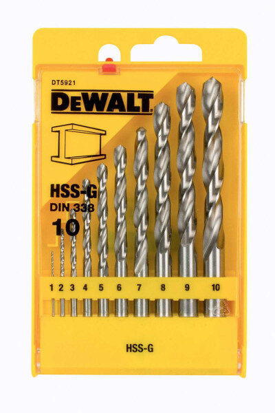 DeWALT HSS-G DIN 338 metalbor (DT5921-QZ)
