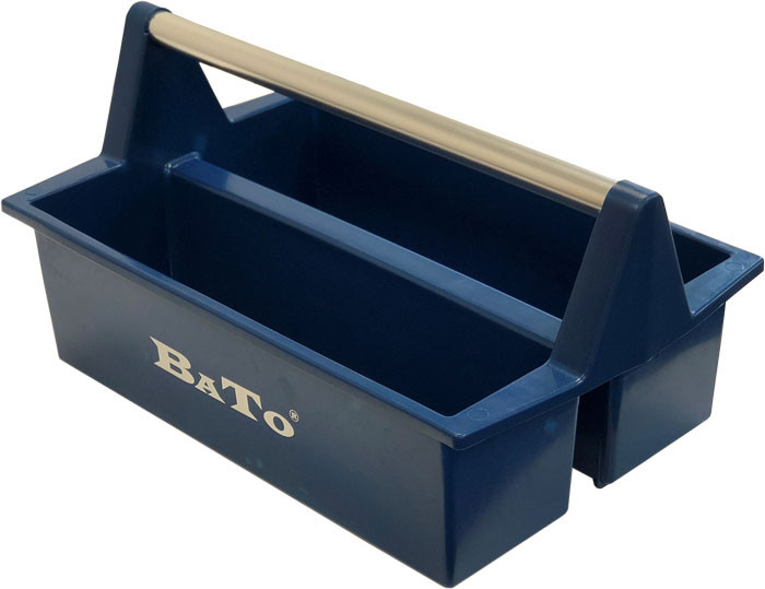 BATO Plast værktøjskasse 2 rum Med alu hank (60940)
