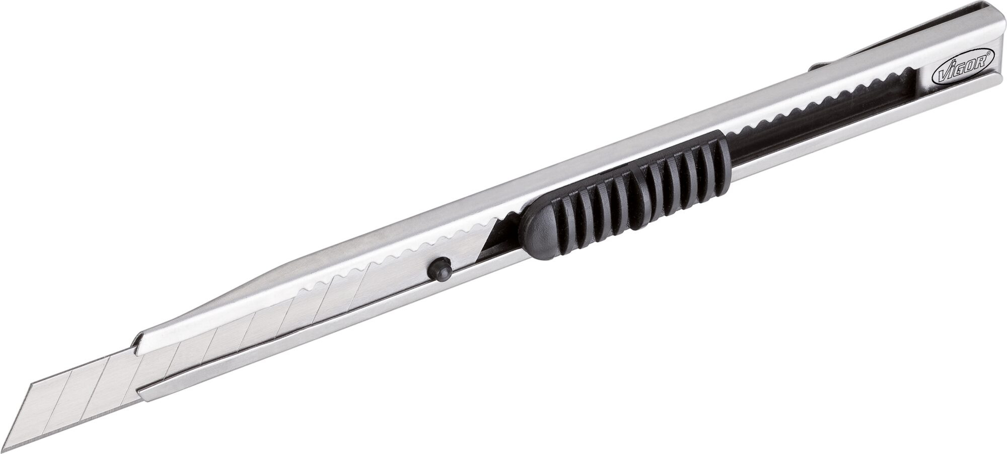VIGOR Kniv 9 mm med lommeklips (V2627)