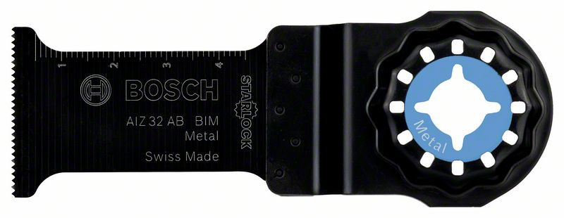 Se BOSCH Professional BIM-dyksavsklinge AIZ 32 AB Metal 32mm bred (2608661905) hos BLITE