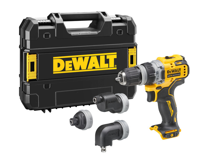 Se DeWALT 12V Max Multi-Head Drill Driver (DCD703NT-XJ) hos BLITE
