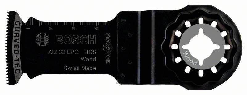 Se BOSCH Professional HCS-dyksavsklinge 32mm bred 50mm dybde 1 stk. (2608661904) hos BLITE