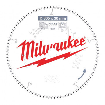 Milwaukee rundsavsklinge W305X30X3,0 mm Z100 (4932471322
