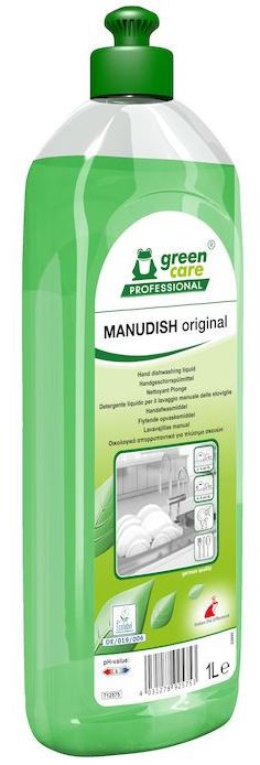 Tana Handopvask Manudish Org. 10 x 1 l Green Care Med farve og parfume
