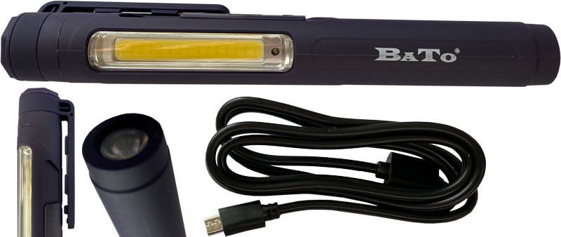 BATO Penlampe 7 + 1 USB oplader (6522)
