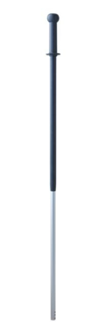Vikan Ergonomisk aluminiumsskaft med kliksystem Ø29 mm 1375 mm Gra (295218)