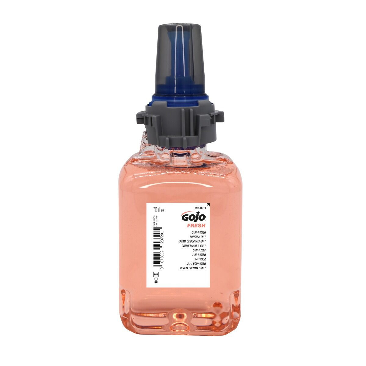 GOJO Fresh 3-i-1 Cremesæbe 4 x 700 ml Med parfume ADX-7 (8753-04-EEU)