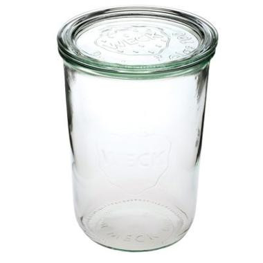 Weck Patentglas 850 ml uden lag, 1 stk Ø 10,8 x H 14,7 cm (111027)