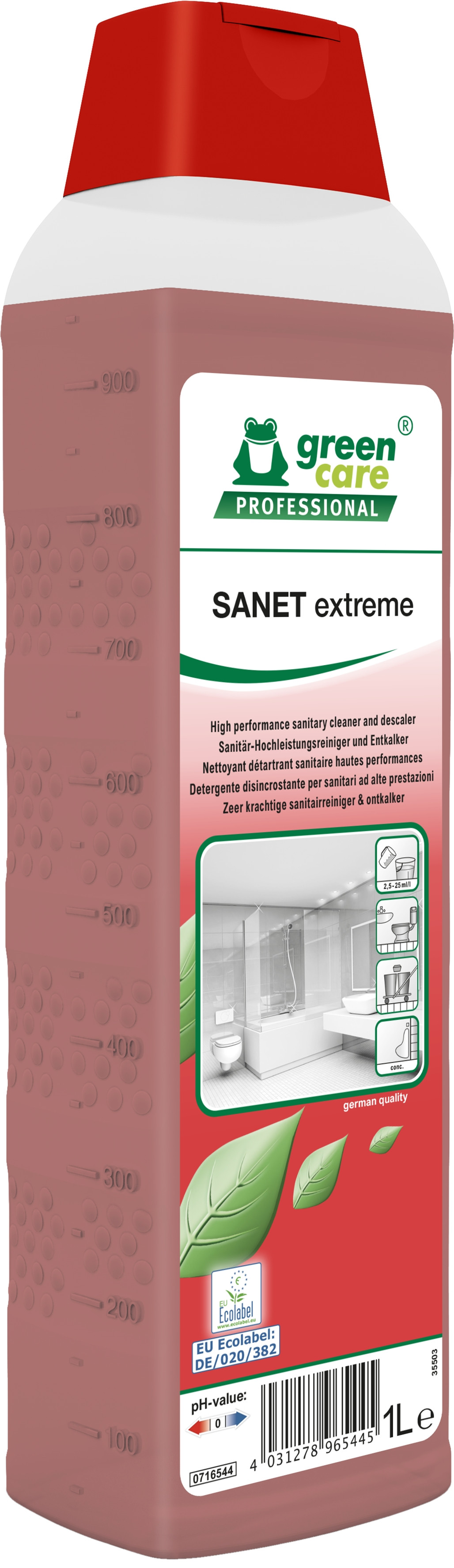 Green Care Prof Sanet Extreme 10 x 1 l Kalkfjerner med parfume (716544)