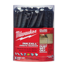 Milwaukee Inkzall permanent marker 36stk ink. foldekniv