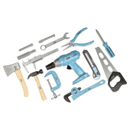 HAZET Junior tool sæt 61 dele. Leveres uden værktøjskasse