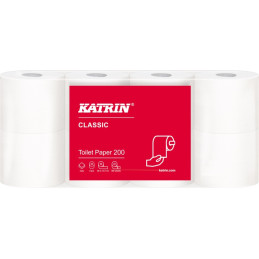 Katrin Toiletpapir 2-lag P 25 m, Hvid Classic, 64 rl (181402)