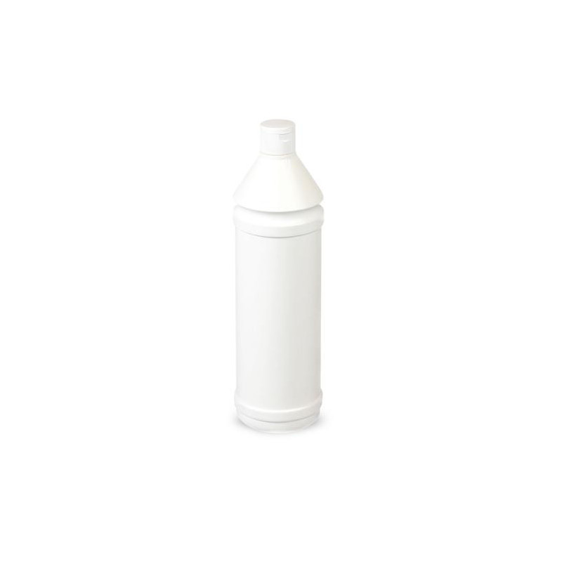 VTK Hvid flaske 1 ltr Uden kapsel (05000260)