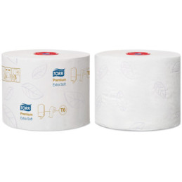 TORK Toiletpapir T6 3-lag 70 m 27 rl Hvid MidSize Premium