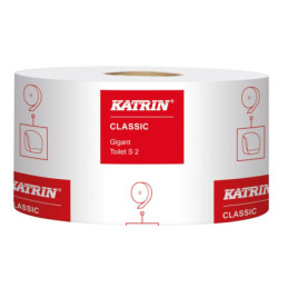 Katrin Toiletpapir Jumbo Mini 2-lag P 200 m Classic Ø19 cm 12