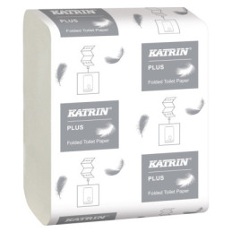 Katrin Toiletpapir i ark 2-lag, Hvid 40 x 250 ark (56156)