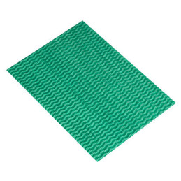 Rengøringsklud Lavette Grøn 10 x 50 stk 50,5 x 34,5 cm