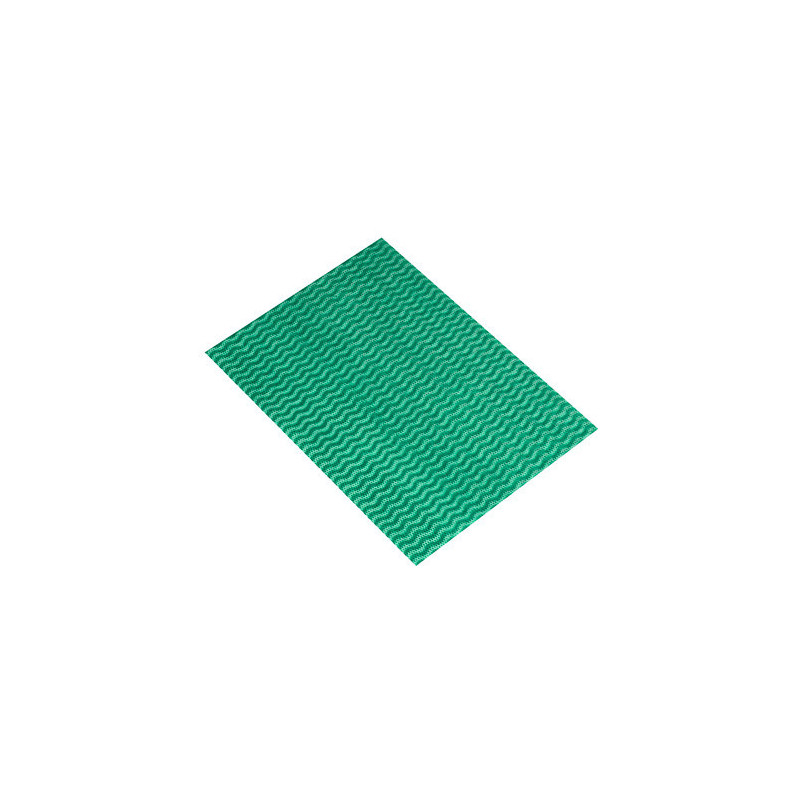Rengøringsklud Lavette Grøn 10 x 50 stk 50,5 x 34,5 cm