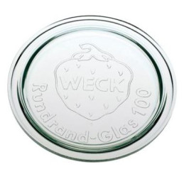 Weck Låg til patentglas Ø10,8 cm 1 stk Glas (111037)