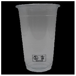 Plastglas/Smoothiebæger 50 cl 50 stk 100% genbrugsplast RPET