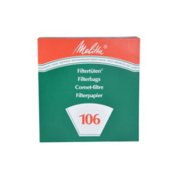 Kaffefilter 106 Melitta, 100 stk