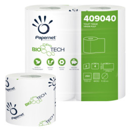 Papernet Toiletpapir Biotech P 28 m 96rl Til camping og