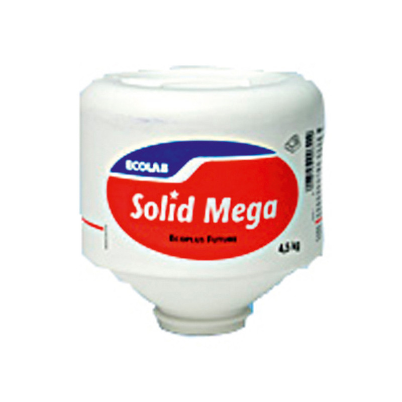 Ecolab Solid Mega Maskinopvask 4 x 4,5 kg Med klor (9006230)