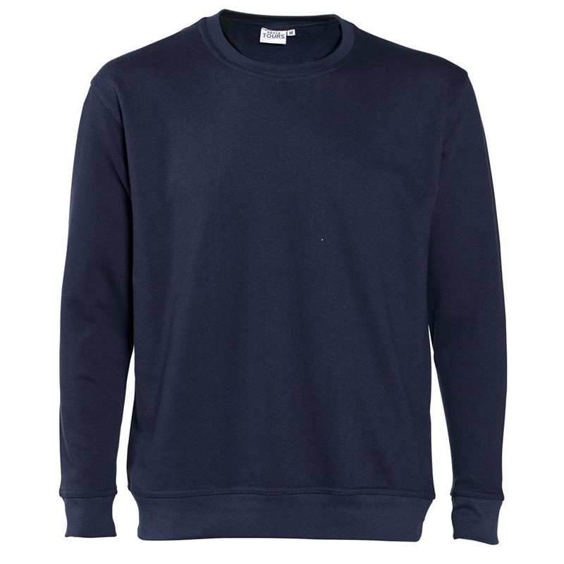 otto schachner Tours sweatshirt - marineblå Str. L (67100144004)