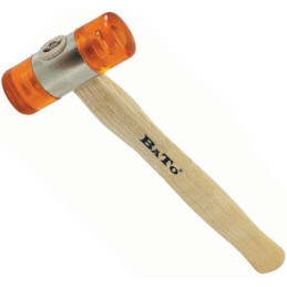 BATO Plastbanehammer 28 mm. Træskaft (5385)