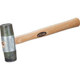 VIGOR Nylon hammer asketræ skaft, Ø32 mm (V1212)