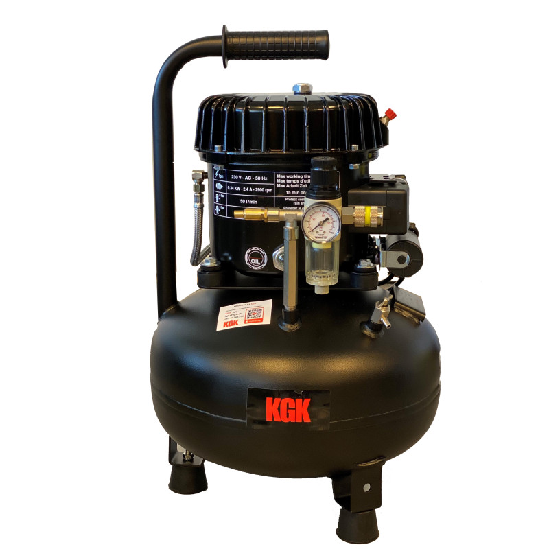 Køb KGK kompressor 50L 230/50V Tank størrelse 15L (1500300) hos