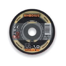 RHODIUS Skæreskiver Ø125 x 1,0 x 22,2 mm (B12510)