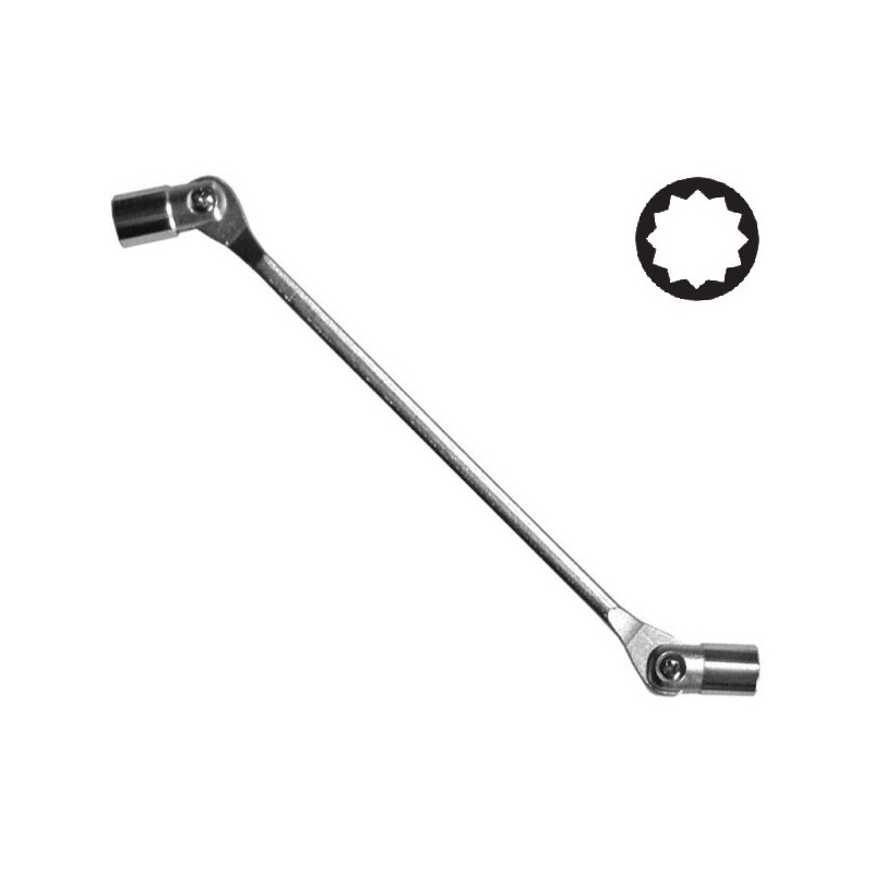 BATO Dobbelt lednøgle 10 x 11 mm (2810)