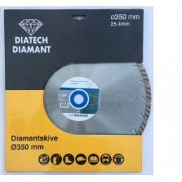DIATECH DIAMANT Turbo diamantklinge Ø125 mm (1250-63)