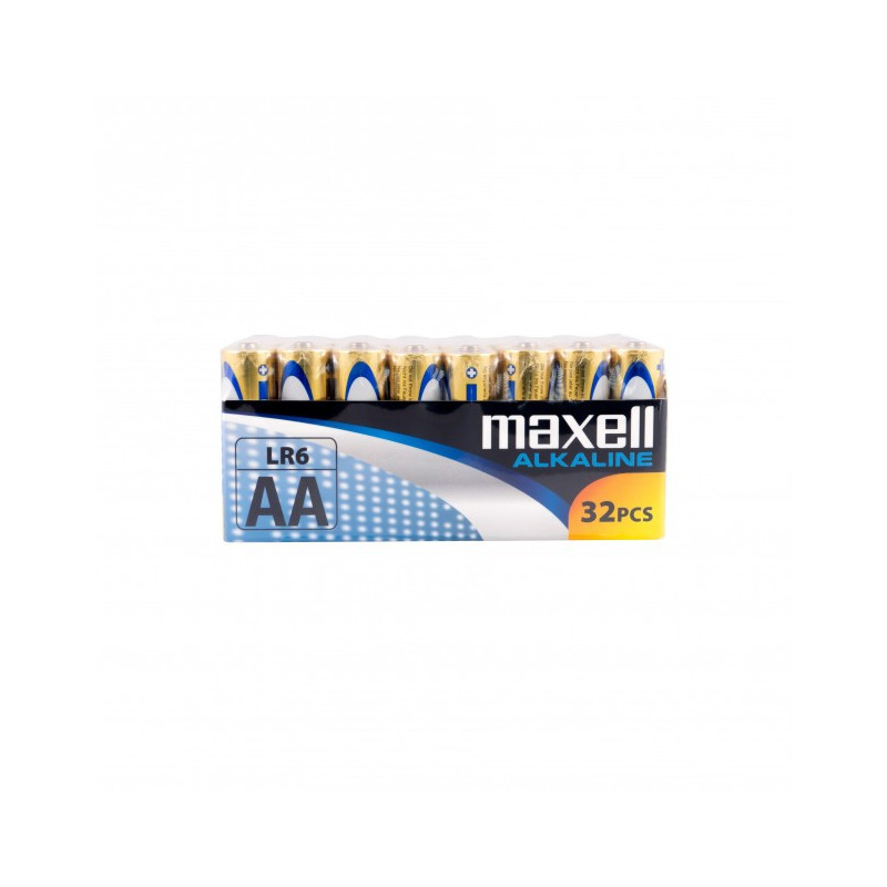 Maxell Long life Alkaline AA 32stk (100028691)